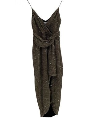 saylor rainbow sequin dress Saylor Meghan Rainbow Lurex Midi Dress